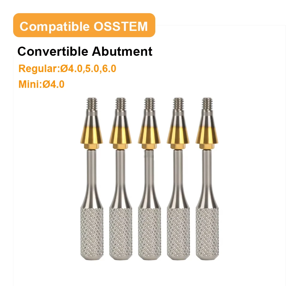 

Многофункциональный конвертируемый абатмент OSSTEM GS TS M R для зуботехнических лабораторий, диаметр 4.0, 5.0, 6.0