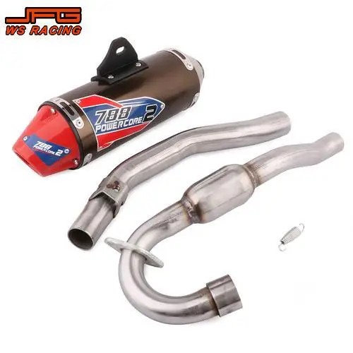 

Motorcycle pipe Middle&Rear Exhaust Muffler Pipe motorcycle accessories For CRF230F CRF150F 2003-2013 Dirt pit bike