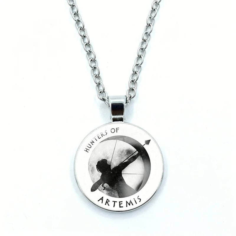 Exquisite Anime Necklace for Women Jewelry Solangelo Riptide Percy Jackson and The Olympians Nico Di Glass Pendant Necklace