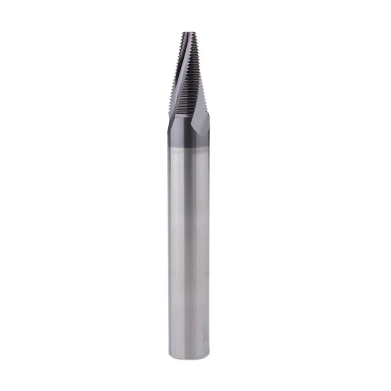 Angle 20° Medical Taper Thread Milling Cutter for Titanium Alloy