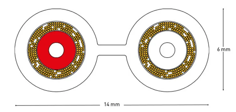 Original UK QED Reference X‑Tube XT‑40i 5N Oxygen‑Free Copper Hi‑Fi Audiophile Speaker Cable Bulk Wire