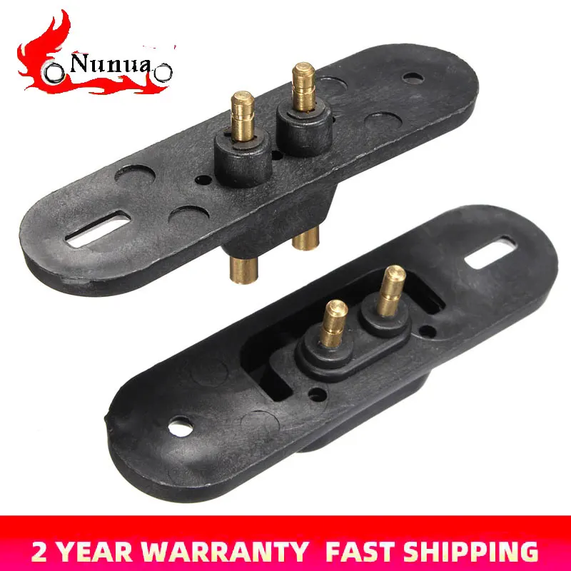 4Pcs Car Central Sliding Door Lock Contact Switch Van Alarm Locking Systems With Mounting Templates Crimp Terminals For VW FORD