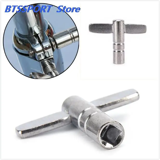 1PC Drum Keys Set T Style Universal Drum Tuning Parts Standard Square Wrench Continuous Motion Speed Drum Key