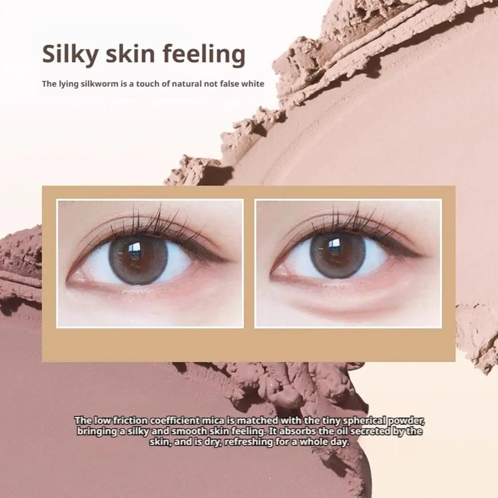 핑크펑크 2-in-1 실크웜 하이라이터 펜, 듀얼 컬러 '팡 펭 레' 아이 하이라이트 펜슬 (스무지 브러쉬 & 리필 포함)