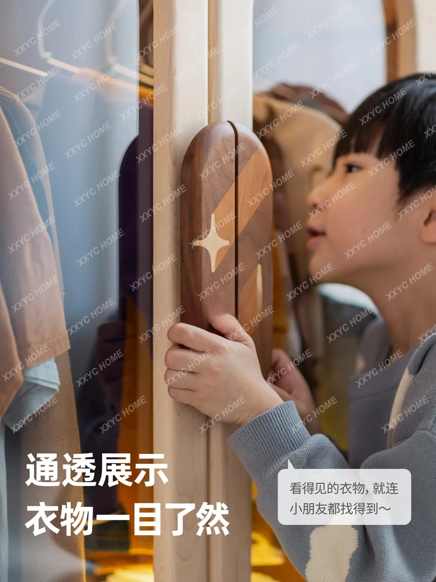 Starry Sky Storage Organizer Four-Bucket Cabinet Stackable Hanger Clothes Bedside Cabinet