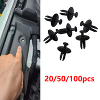 50x 7mm Bumper Fender Liner Wheel Arch Door Sill Clip For BMW E46 E93 E38 E65 E66 F07 F10 F11 X3 E83 Z3 E36 Z4 E85 51118174185