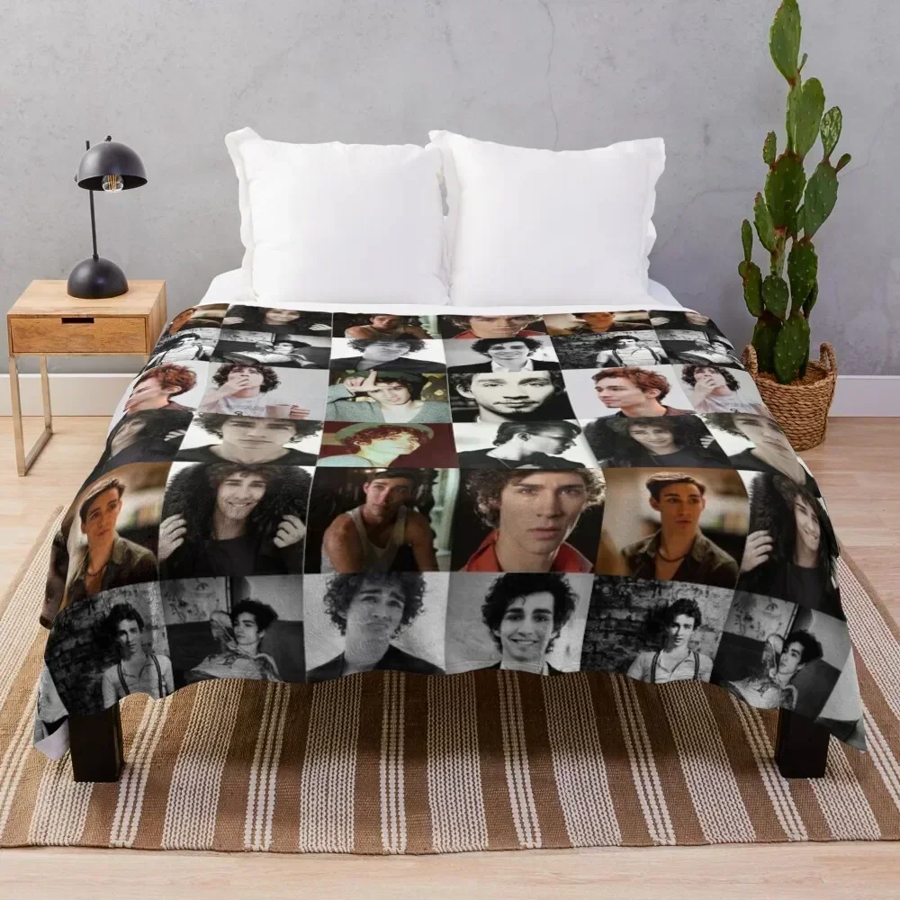 Robert Sheehan Throw Blanket Cute Plaid Sofa Throw christmas decoration Blankets