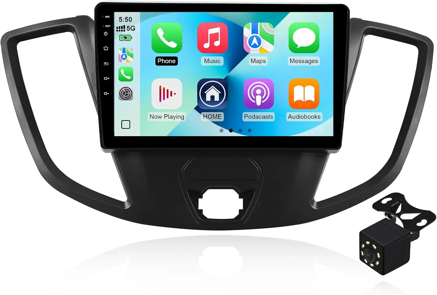 

2 + 64G Android 14 Автомобильная стереосистема 9 футов с сенсорным экраном для Ford Transit 2013-2019 с беспроводным CarPlay, Android Auto, GPS, Bluetooth, FM, A