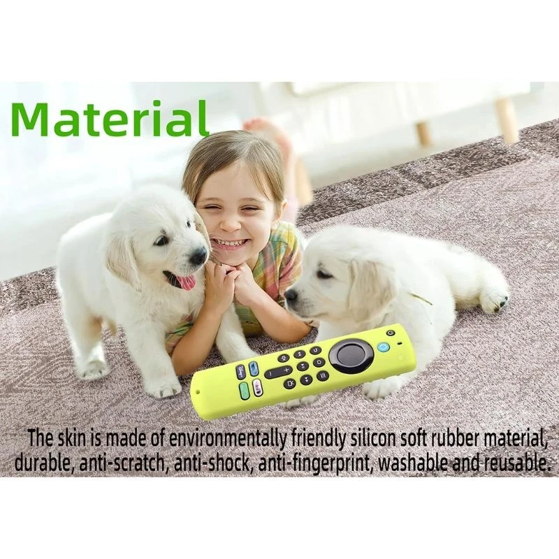 Durable Silicone for Case Remote Use Directly Protective Cover Compitable with for Fire (3rd Gen) Anti-a