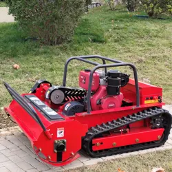 1200mm   Diesel remote control  lawn mower with flail blades