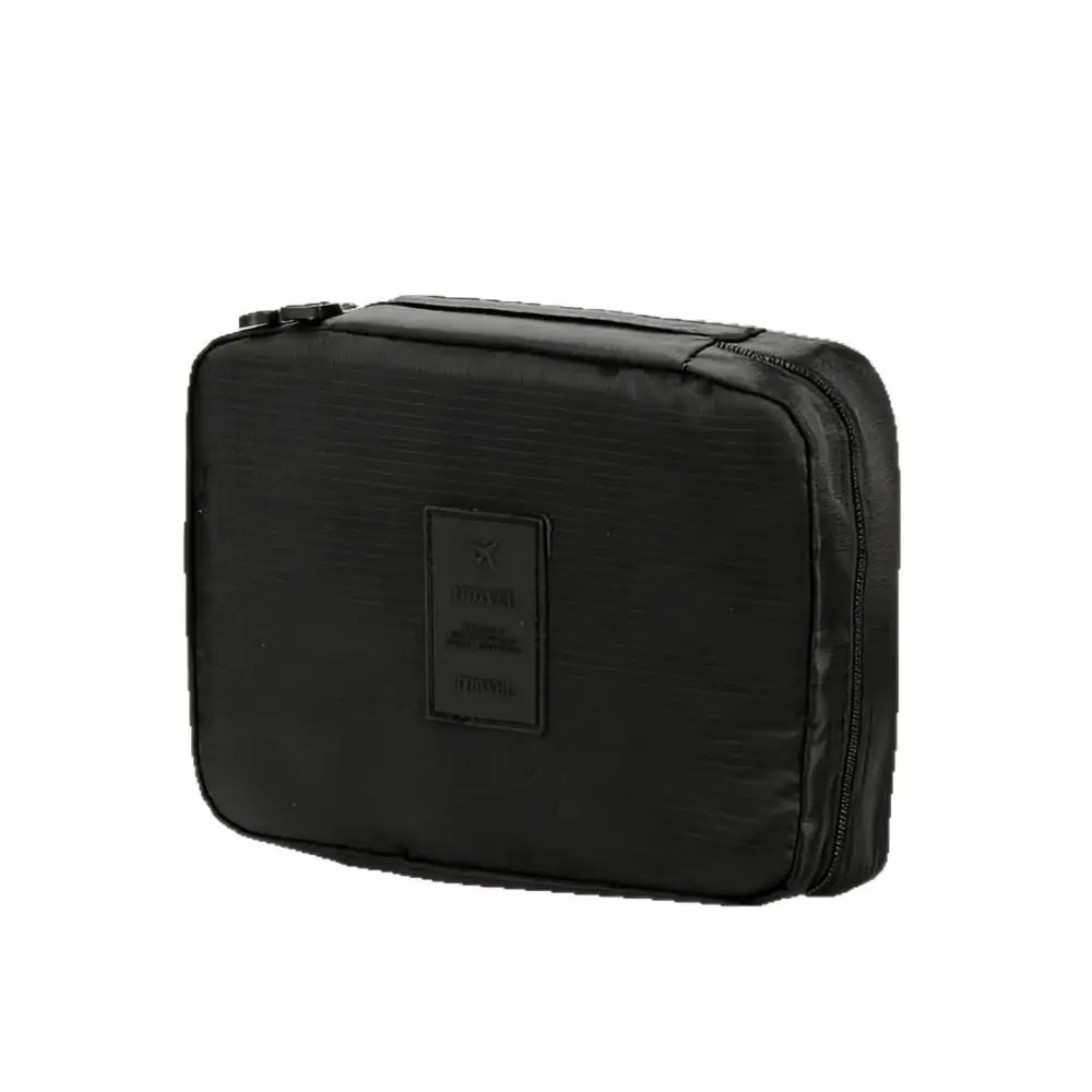 Durable Large Capacity Toiletry Bag Double Layer Multifunctional Cosmetic Bag Waterproof Portable Luggage Pouch Luggage Packing