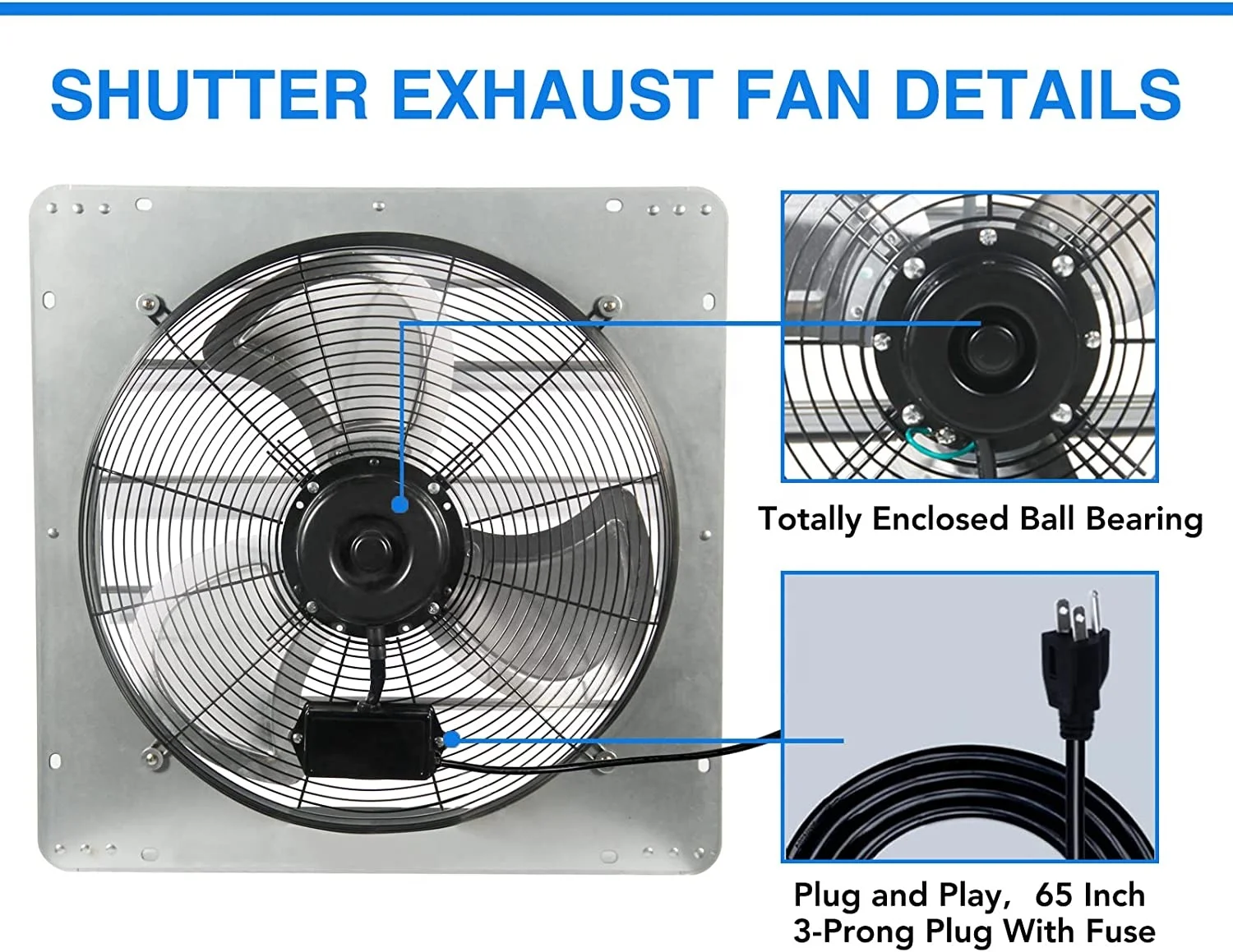 YYHC-Kitchen Room Hotel smoke fan Wall window Extractor Exhaust Fan Quiet Air Fans