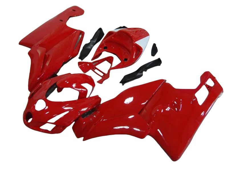 New ABS Fairings Kits Fit For 749 999 2003-2004 Bodywork Set whole red black DUCATI 749 999 Injection Molding 2003-2004