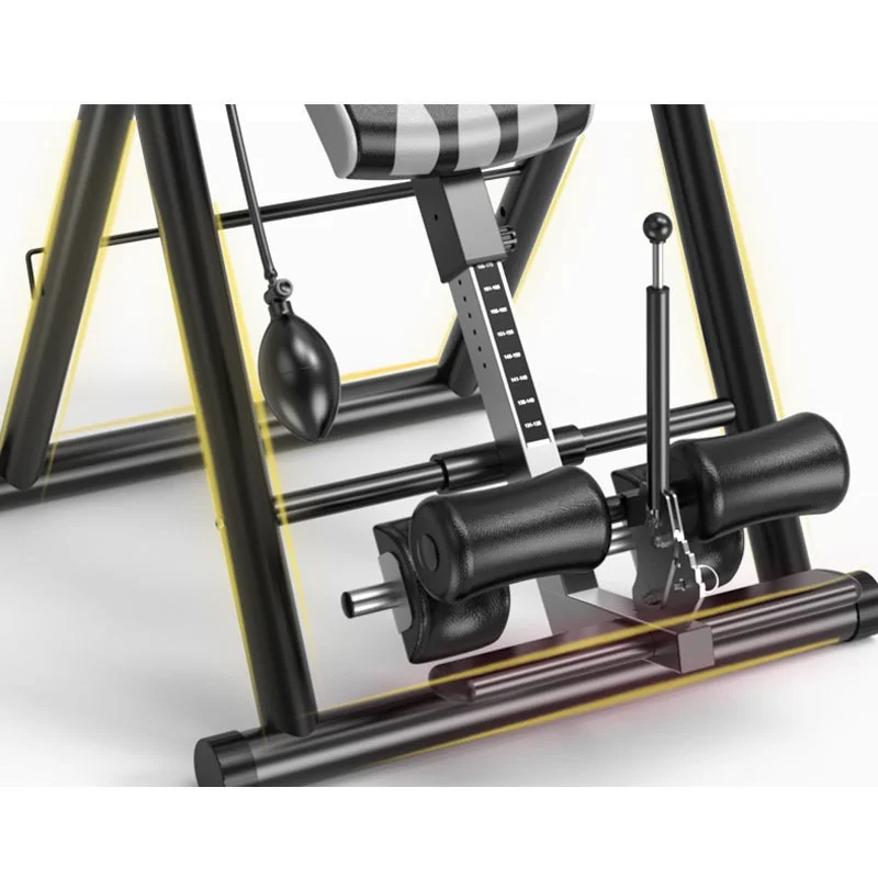 Handstand Maschine Aufblasbare Höhenverstellung Faltbarer Schwerkraft-Inversionstisch Neu