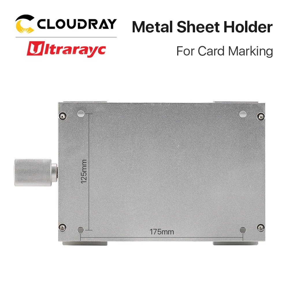 Ultrarayc LD41 Metal Sheet Holder For Card Marking Laser Marking Machine Accessories Parts