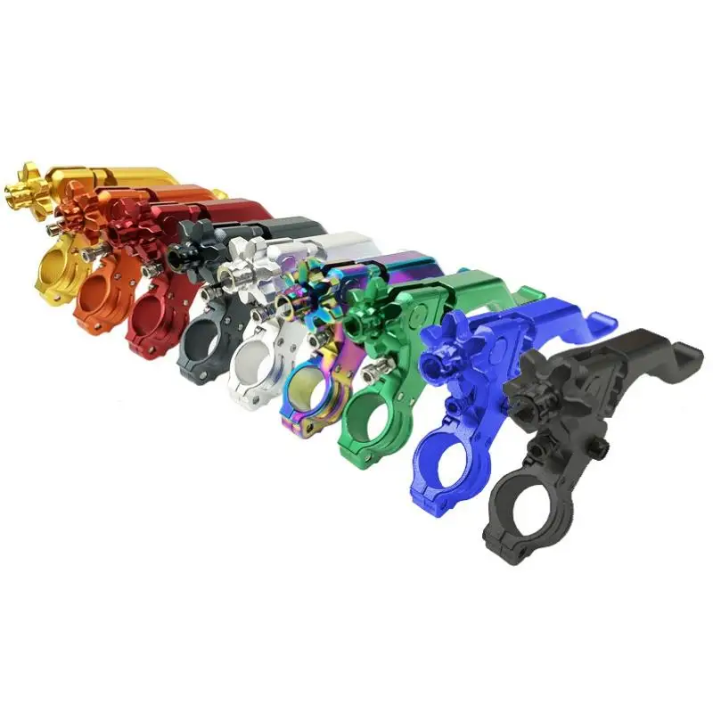 وحدة واحدة من رافعة القابض القصيرة، ماكينة بتحكم رقمي بالكمبيوتر لـ Yamaha YZ، WR، TTR125، والمزيد من موديلات 80-450FX #2