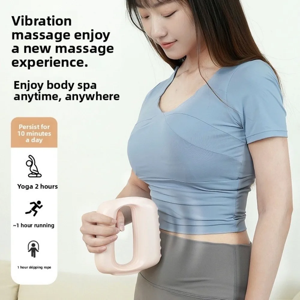 

Multifunctional 3 in 1 Full-Body Fascia Ring Intelligent with Belt Massage Ring Belly Vibrating Belt For Fat Burning