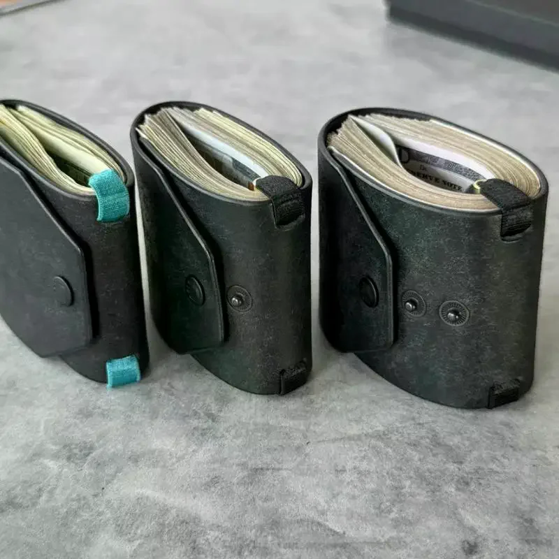 Versatile PU Leather Wallet with Quick-Access Cash Clip for Multitasking Professionals