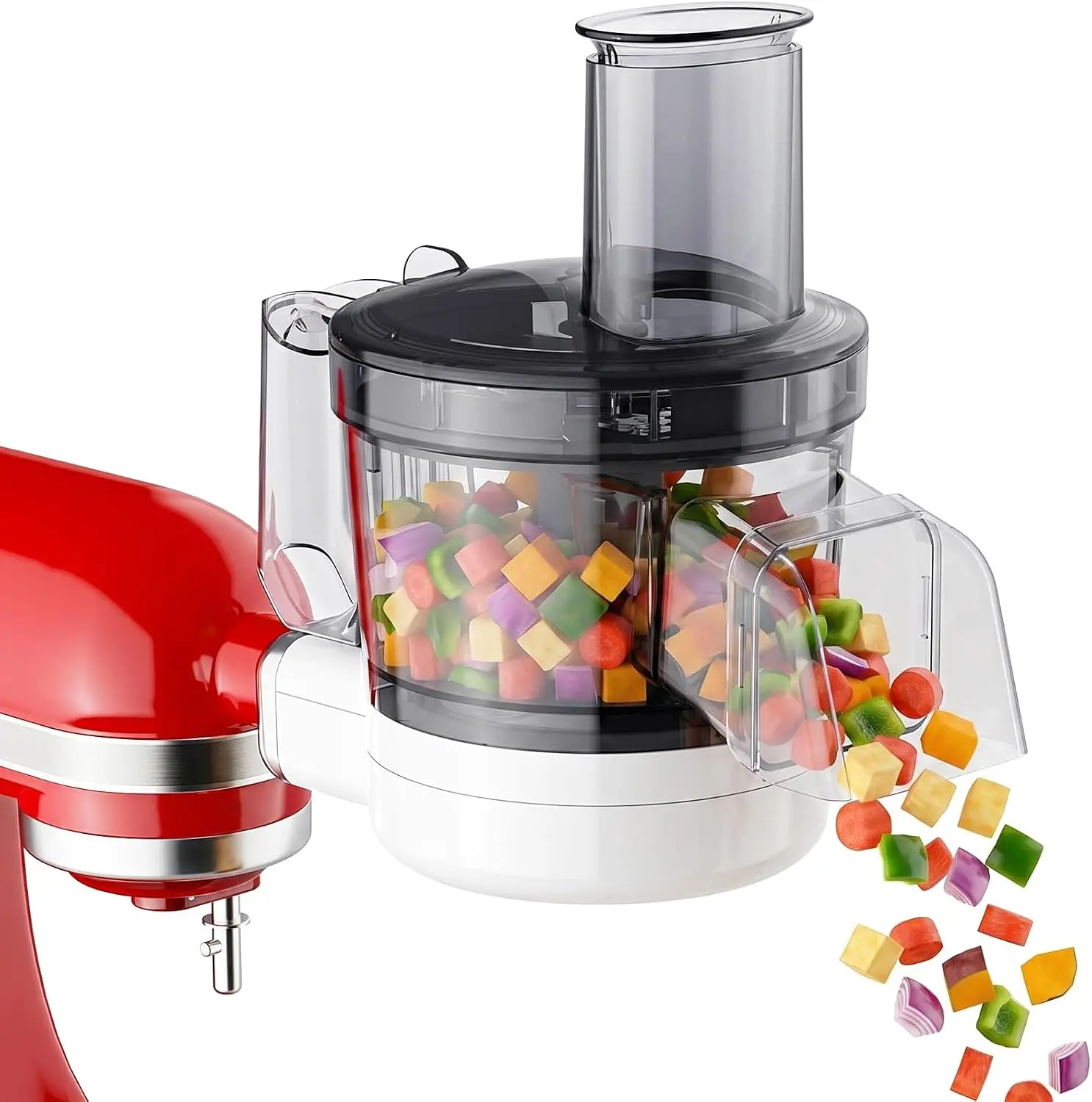 5-in-1 Food Processor Attachment for KitchenAid Stand Mixer