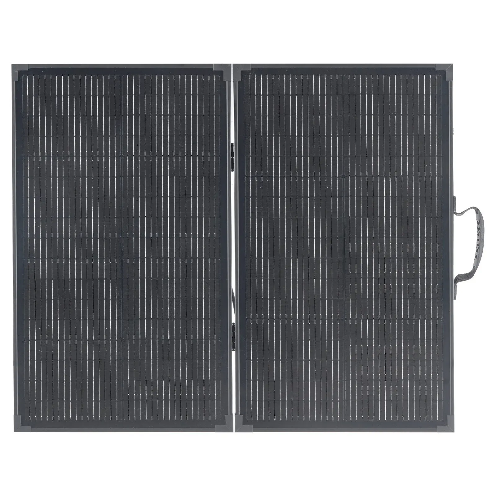 100W Foldable Solar Panel with Frame, 16BB N-Type Portable Monocrystalline Solar Panel Charger 24% Efficiency, IP67 Waterproo