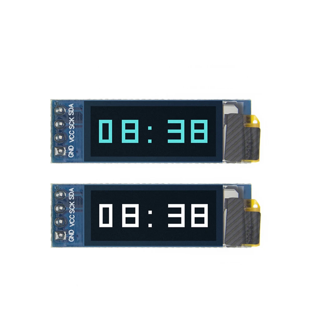 Módulo OLED de 0,91 polegadas 0,91" branco azul 128X32 LCD LED Display 0,91" IIC Comunicar