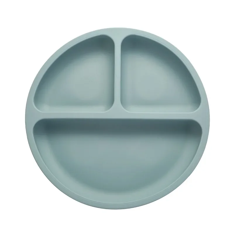 Boîte à lunch en silicone pour enfants, bol alimentaire complémentaire, bol à ventouse anti-chute intégré, alimentation pour bébé, division infantile