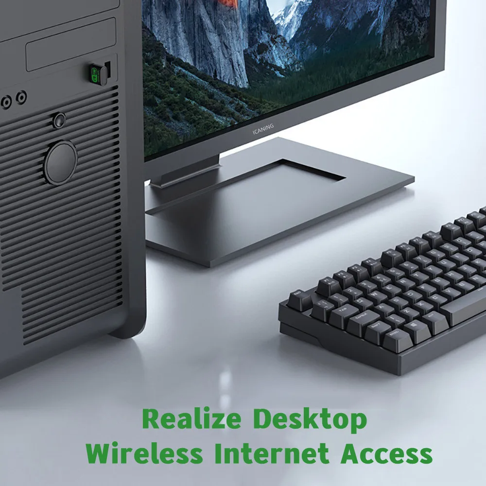 미니 USB Wifi 어댑터 150Mbps 무선 2.4G WiFi 수신기 802.11N 동글 무료 드라이버 MT7601UN 네트워크 카드 데스크탑 노트북 용