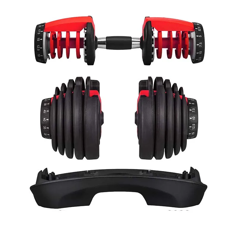 NONE SIHAO Tragbare Waschmaschine 24/40 KG 52,5/90 LBS Verstellbare Hantel, Fitnessgeräte, Armmuskeltraining Hantel 4