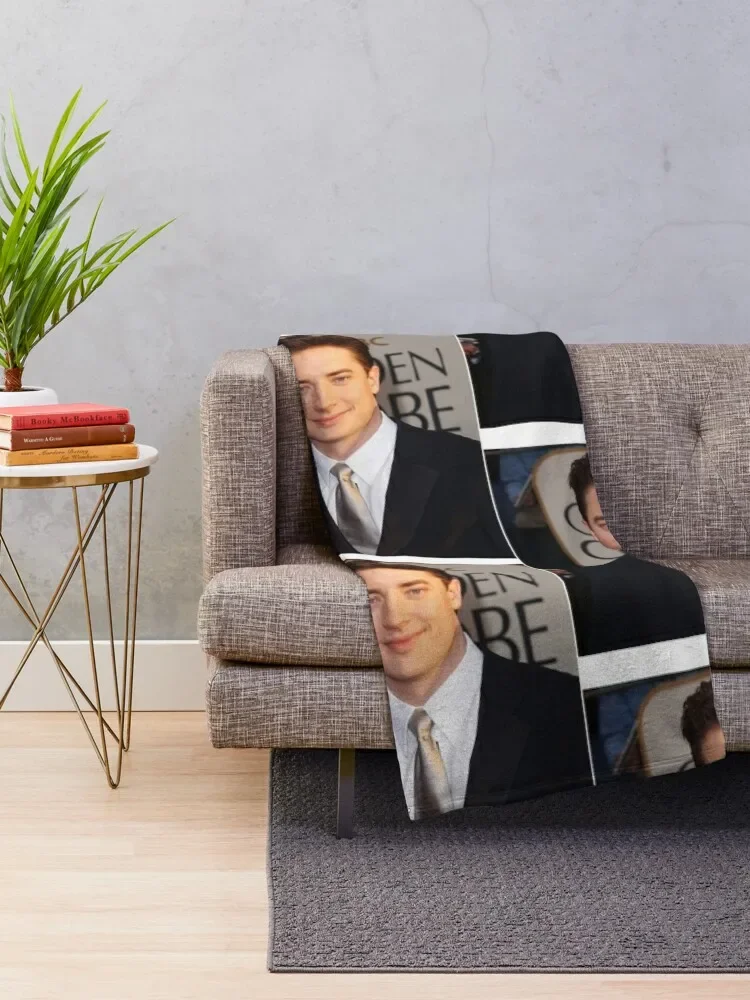 Brendan Fraser business Throw Blanket Bed Heavy Beautifuls warm for winter Blankets