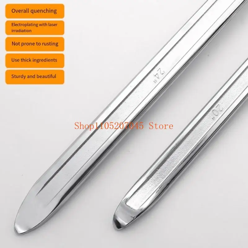 37cd Professional Tire Iron Tool Double Head Plan Pointed And Flat Conclusions Against Oxidation Coating Multiple Measurements