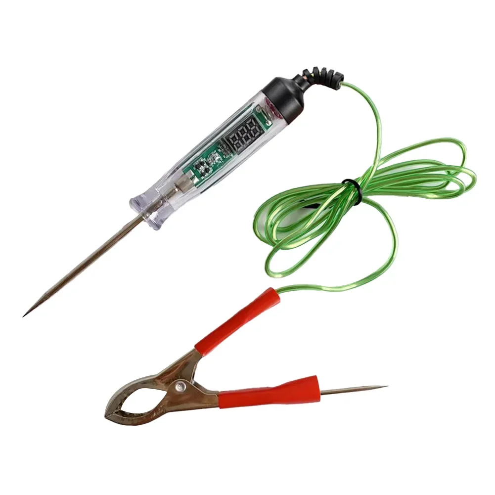 

Hot Sale 3-36V DC Car Truck Voltage Circuit Tester Digital Display Long Probe Pen Direct Replacement Car Accessories