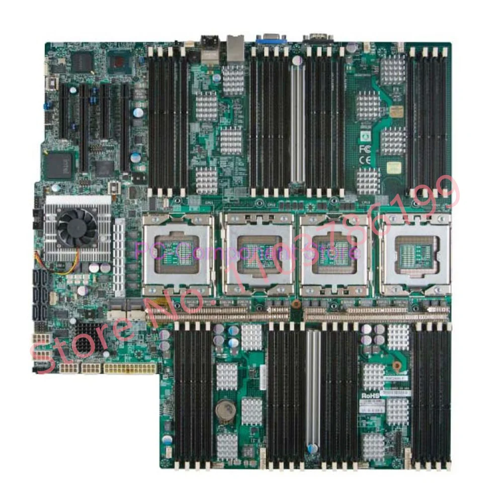 Server Workstation Motherboard For Supermicro X8QB6-F REV2.0