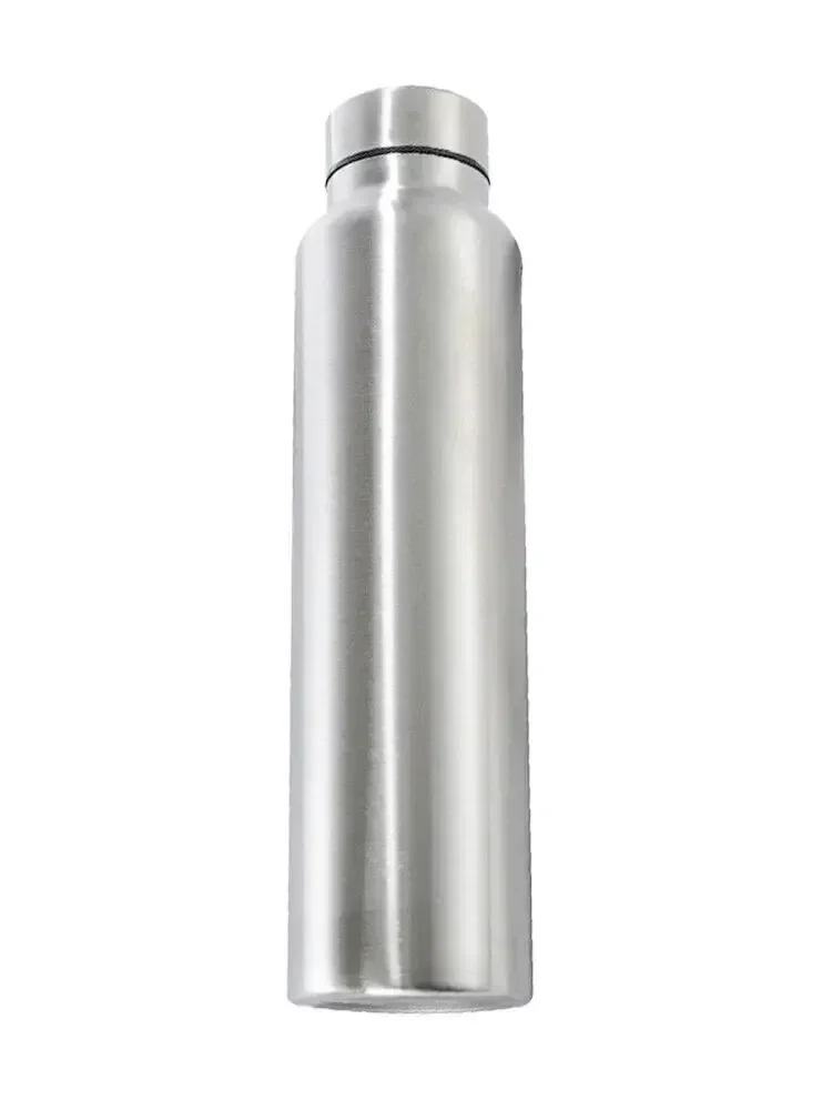 High Quality 1000ml Stainless Steel Sport Water Bottle Single-layer Rugged Water Cup Metal Flask Drinkware Camping Sports Gym image 3