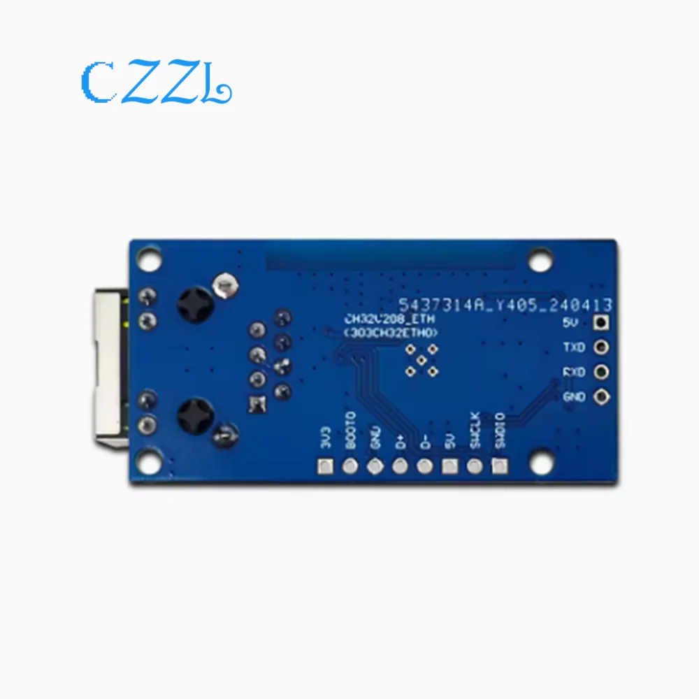 CH32V208 Serial Port to Ethernet Module TTL Network Transmission Development Board