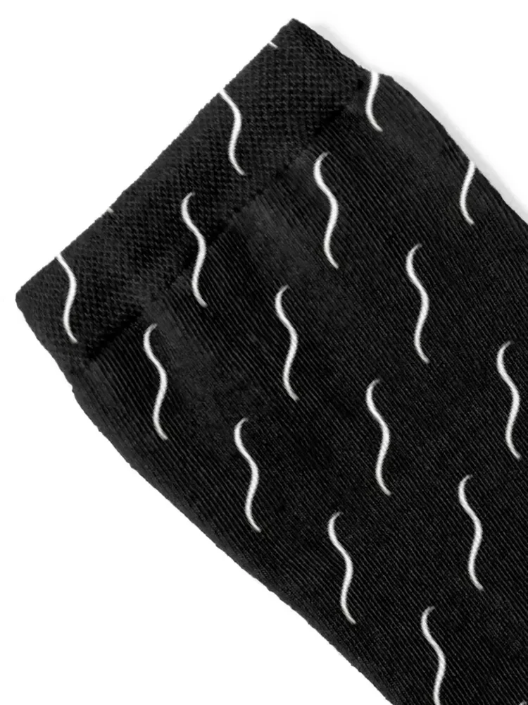 Roundworm parasitic worm nematode Socks winter gifts summer new year Antiskid soccer Male Socks Women's