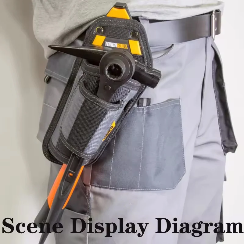 TOUGHBUILT TB-CT-31-A حقيبة للحمل السريع المطرقة حقيبة المهنية الخصر حقيبة تخزين أداة اليد الملحقات