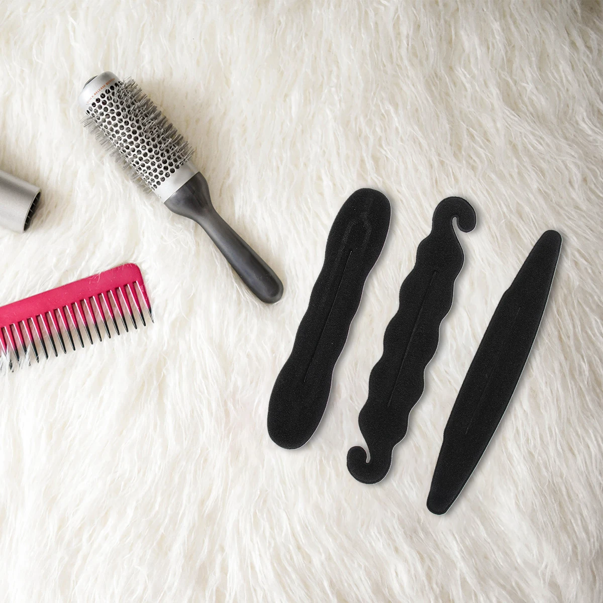 

donut bun maker hair braider sponge bun maker hair styling tool
