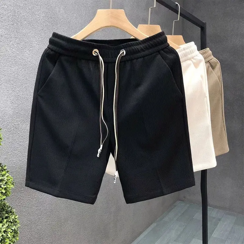 Men's Clothing Summer Shorts Sports Five-Minute Pants New Style Trendy Versatile Casual Wear Lightweight Breathable Everyday