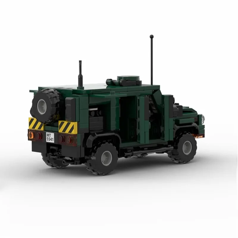 Hot LMV 2 4x4 Tactical Vehicle Military Car Truck Toy Building Block Model Truck Model Birthday Gift Christmas Birthday Gift