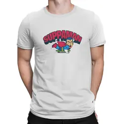 Dr Slump Suppaman Tshirt Graphic Men Tops Vintage Fashion Summer Polyester Clothes Harajuku T Shirt