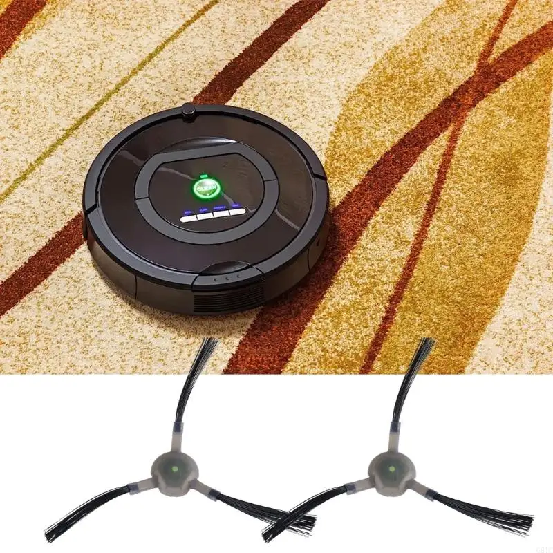 G8TC 4 Paar 3-gearmte Seitenbürsten für Lefant M210 M210S M210B M213 Vakuumreiniger Seitenpinsel Ersatzzubehör