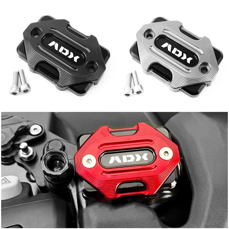 Moto Accessories CNC Front Brake Reservoir Fluid Tank Cover Oil Cup For SYM ADX125 ADX300 ADX150 ADX400TG ADX 125/150/300/400