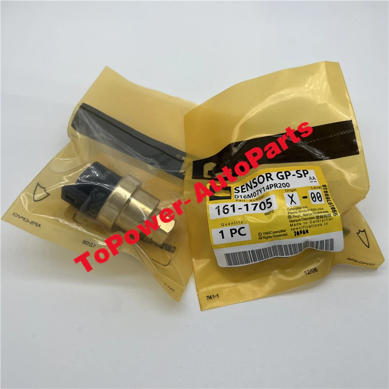 

Датчик давления масла OEM 161-1705 1611705 Для Caterpillarr CAT C9 C-10 C12 C15 C-15 C-18 G3508 G3512 G3516 ВАНТАЖА 3126B 3126E