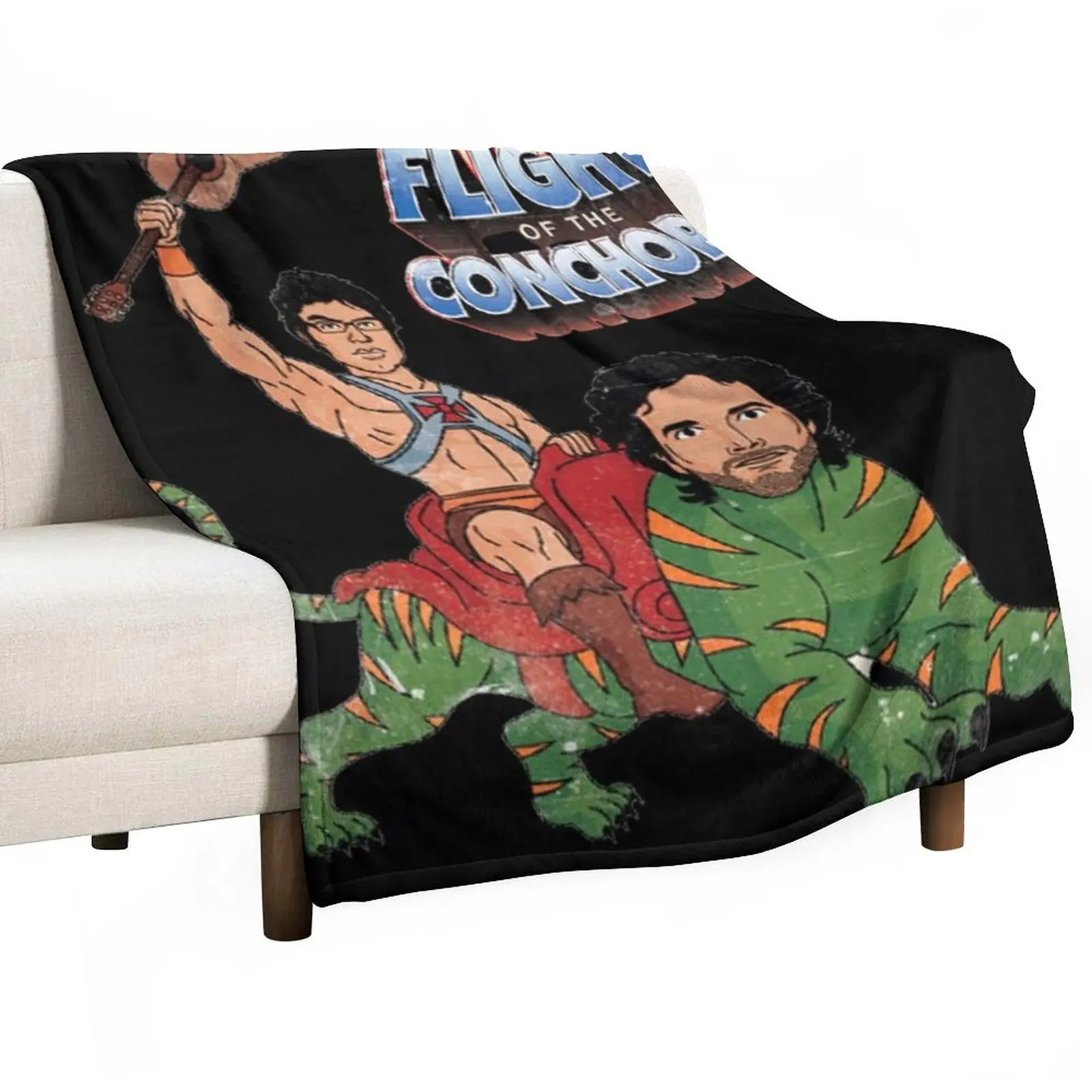 

FLIGHT OF THE CONCHORDS - 10 Throw Blanket Winter bed blankets Beautiful Blankets Flannel Fabric