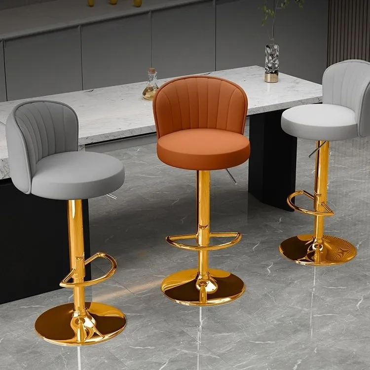 Simple casual bar  Hotel front desk lifting rotating  Household high stool Bar  Living room chair