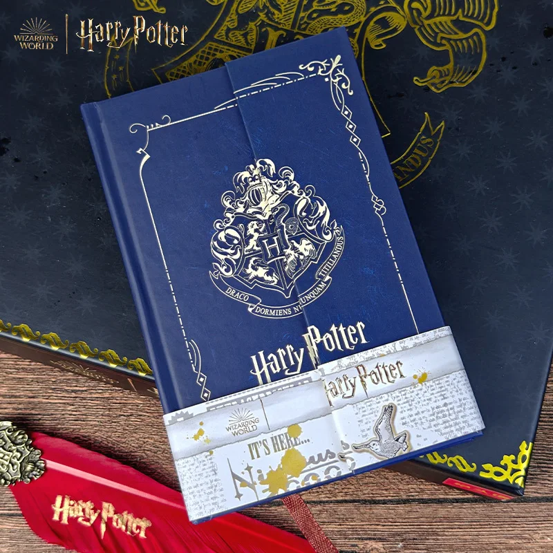 Harries Potter Notebook Hogwarts School of Witchcraft and Wizardry Student Retro Ledger Diary Children's Stationery Gift