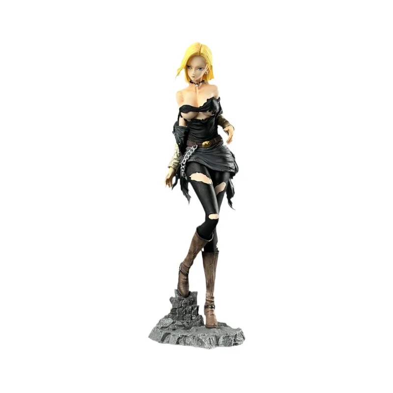 In Voorraad Anime Dragon Ball Figuren Android 18 Action Figure Sexy Lazuli Pvc Standbeeld Model Pop Volwassen Collectible Speelgoed