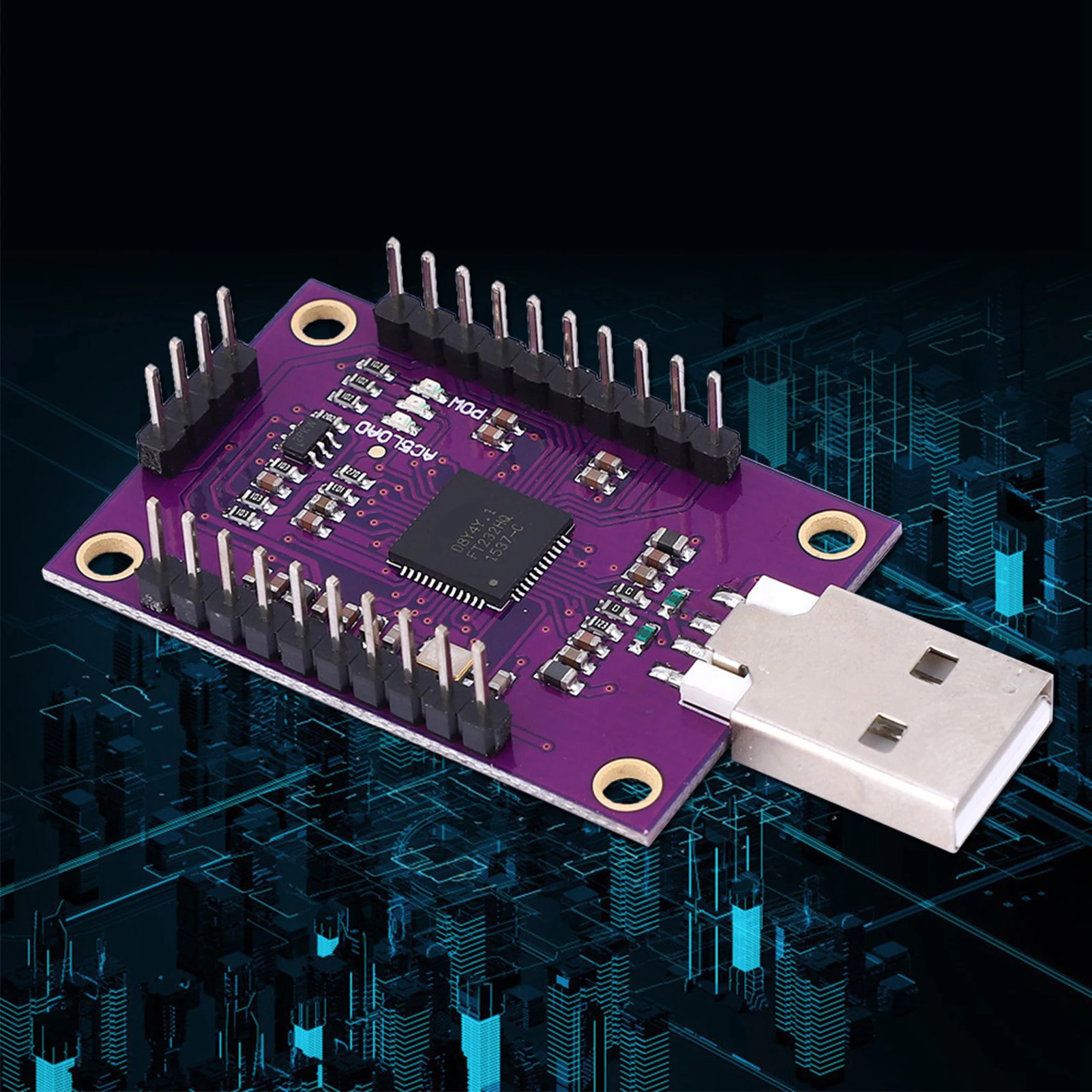 CJMCU FT232H USB to JTAG UART FIFO SPI I2C IIC High Speed Multifunction FT232H Serial Port Module CP2104