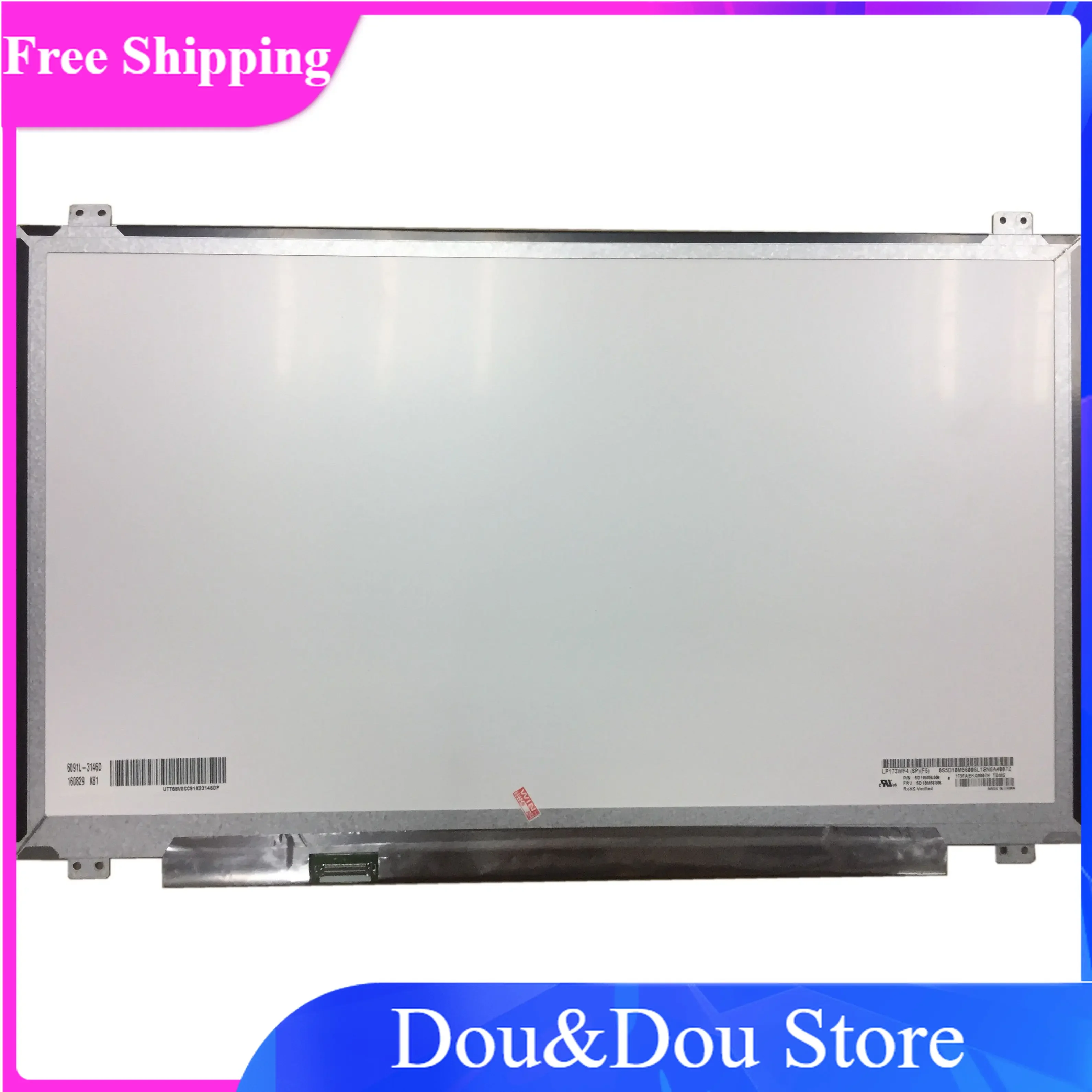 

LP173WF4 SPF5 fit LP173WF4(SP)(F7) SPF2 SPF3 SPF4 LTN173HL01LCD LED PANEL LAPTOP SCREEN IPS 1920*1080 30pin EDP