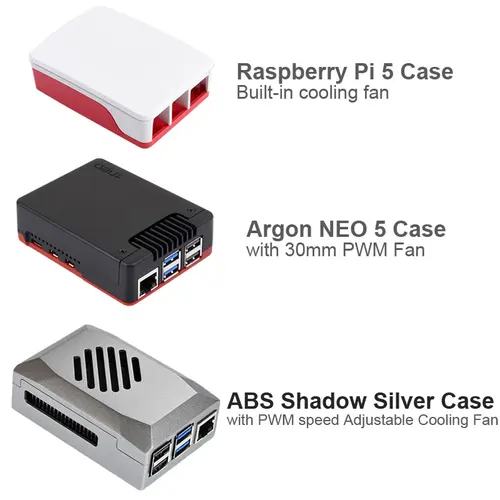 Imagen 2 del producto Raspberry Pi 5 Modelo Pi5 2GB/4GB/8GB RAM Opción KIt 27W Alimentación+Caja+Tarjeta 64GB+Leitor de tarjetas+Tarjeta RTC